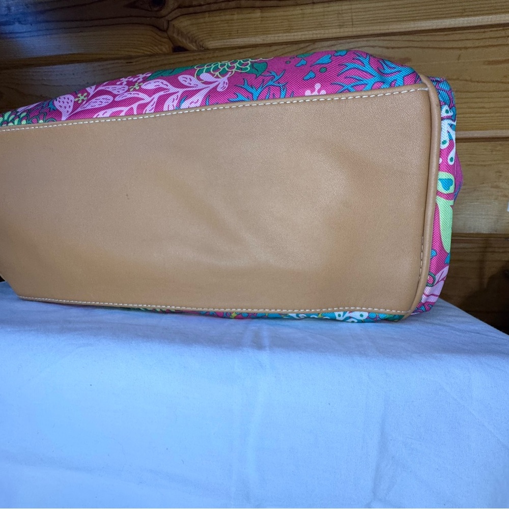 Lily Bloom “Floral Reef” Satchel Bag NWOT - Picture 5 of 9